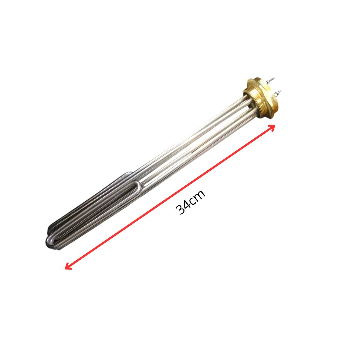 2'' İNÇ 7500 WATT 3 ÇIKIŞLI KROM TRF ISITICI
