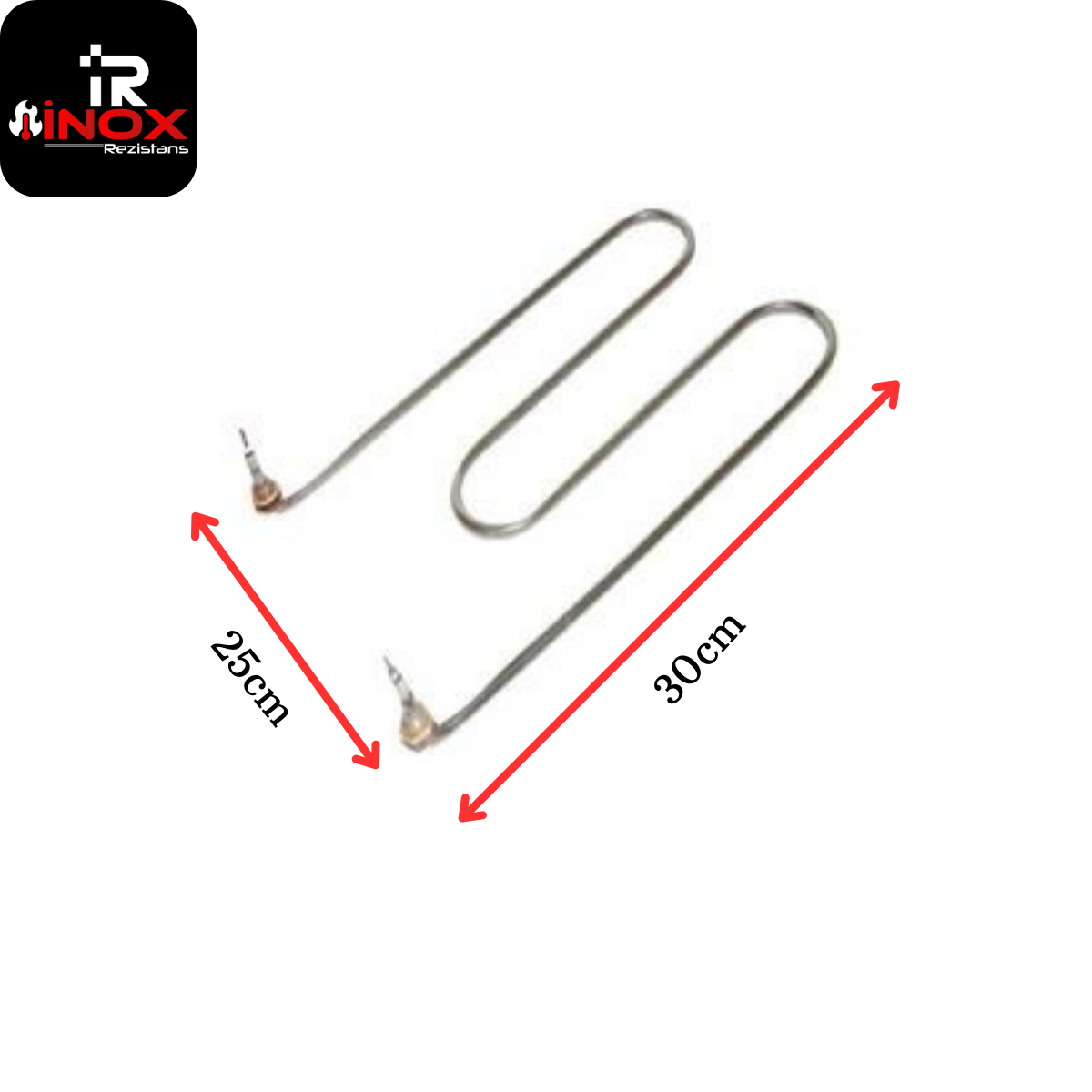 Benmari Rezistansı M Tipi 30 Cm kıvrık 220 Volt 2000 Watt