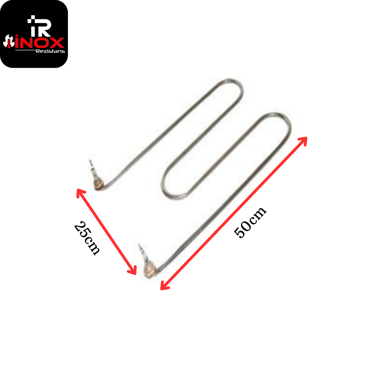 Benmari Rezistansı M Tipi 50 Cm kıvrık 220 Volt 2500 Watt