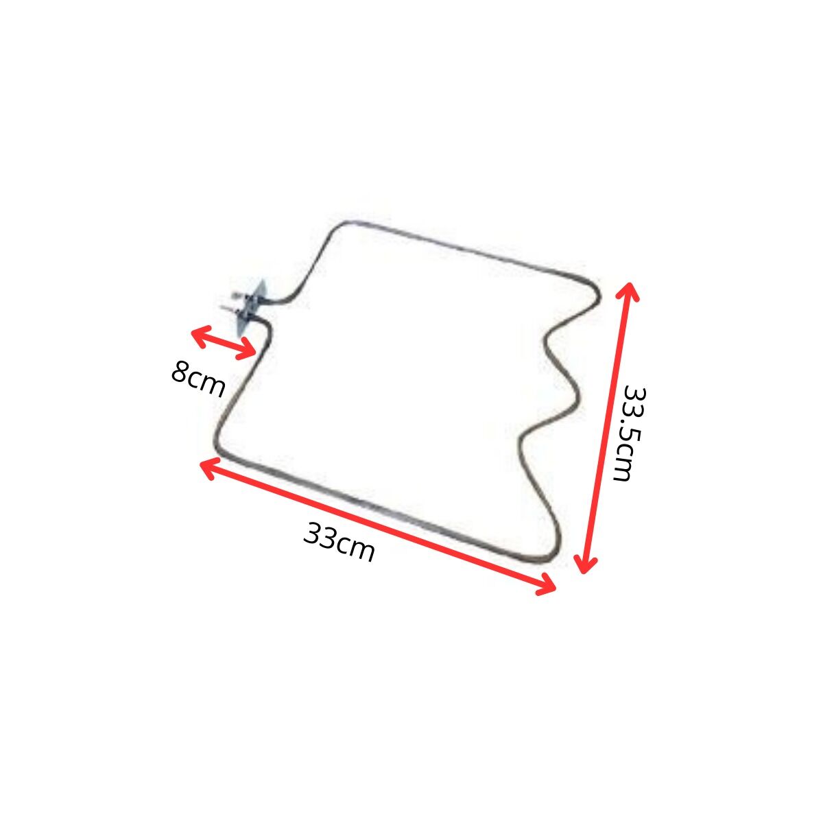 Arçelik-Beko-Simfer-Altus Fırın Rezistansı 1300-1350 Watt