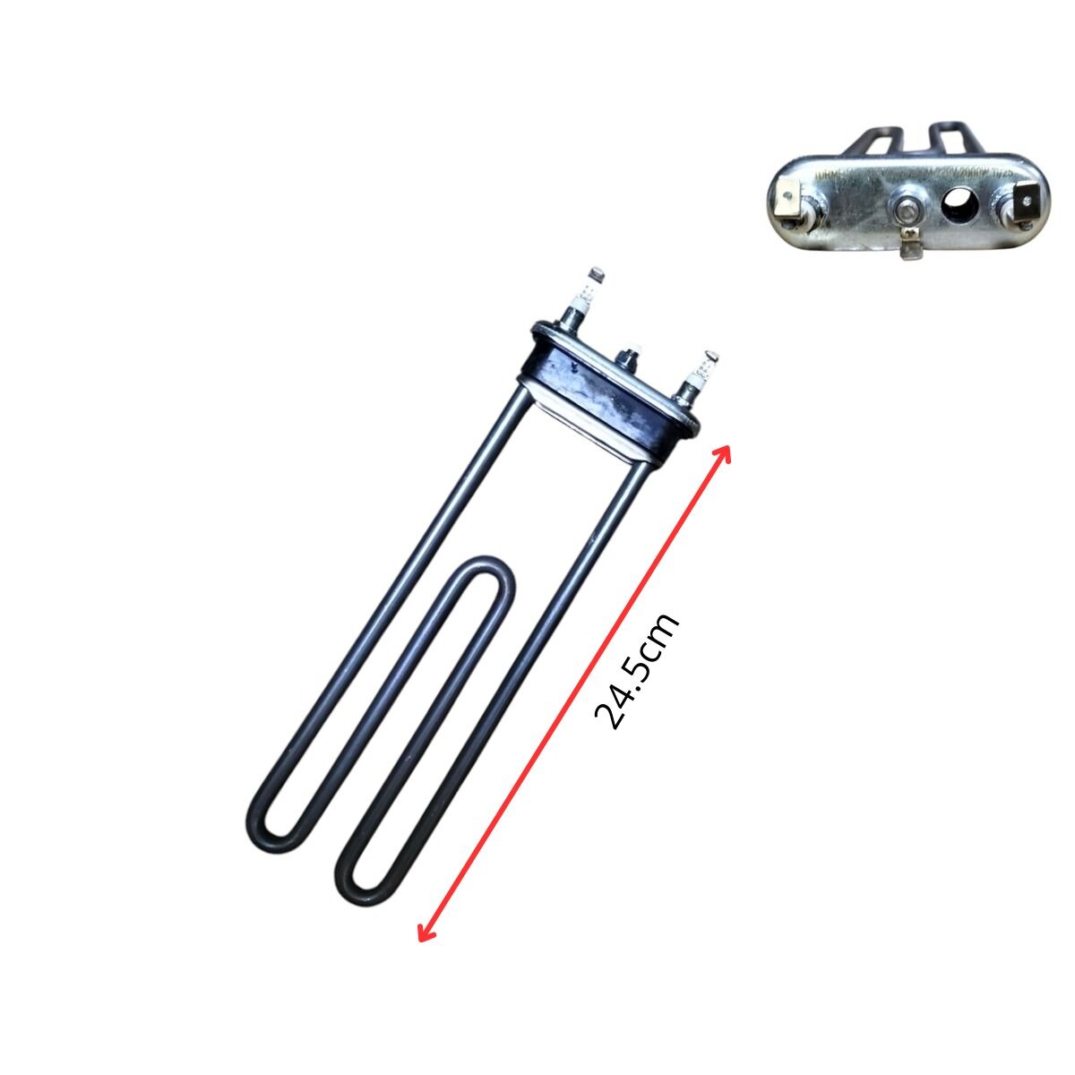 Arçelik-Bosch-Aeg-Profilo Çamaşır Makinesi Rezistansı Ntc Delikli 24 cm 2000 Watt