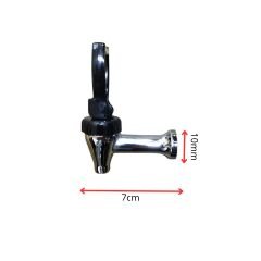 Semaver Musluğu Metal Üstten Basmalı