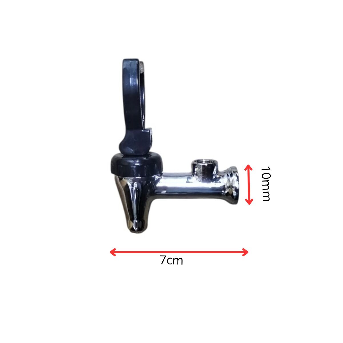 Semaver Musluğu Metal Üstten Basmalı Göstergeli